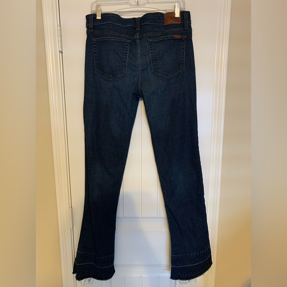 Joe’s Jeans Flawless The Micro Flare: Mid Rise Skinny Flare-Dark Blue | W31 - Picture 2 of 4